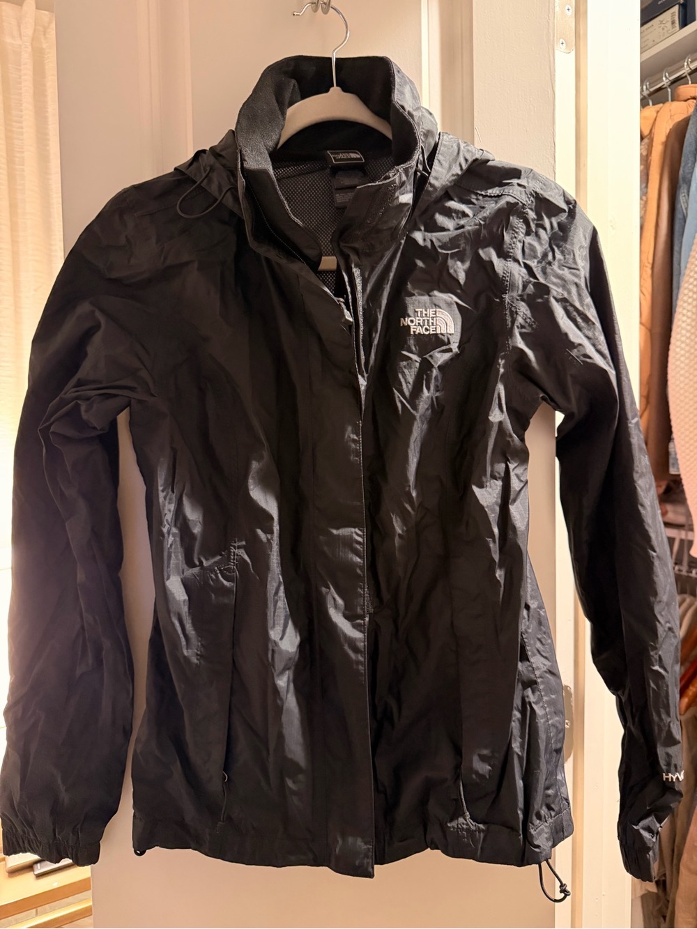 The North Face Black Hooded Shell Jacket